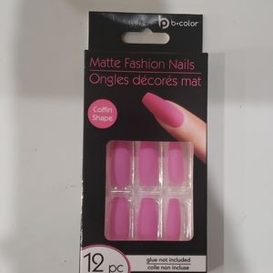 B Color Matte Fashion Nails 12 pc